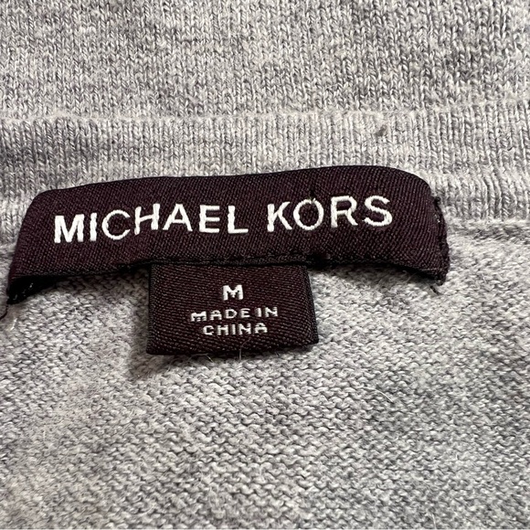 Michael Kors Gray Men's Sweater/size M - Picture 7 of 7